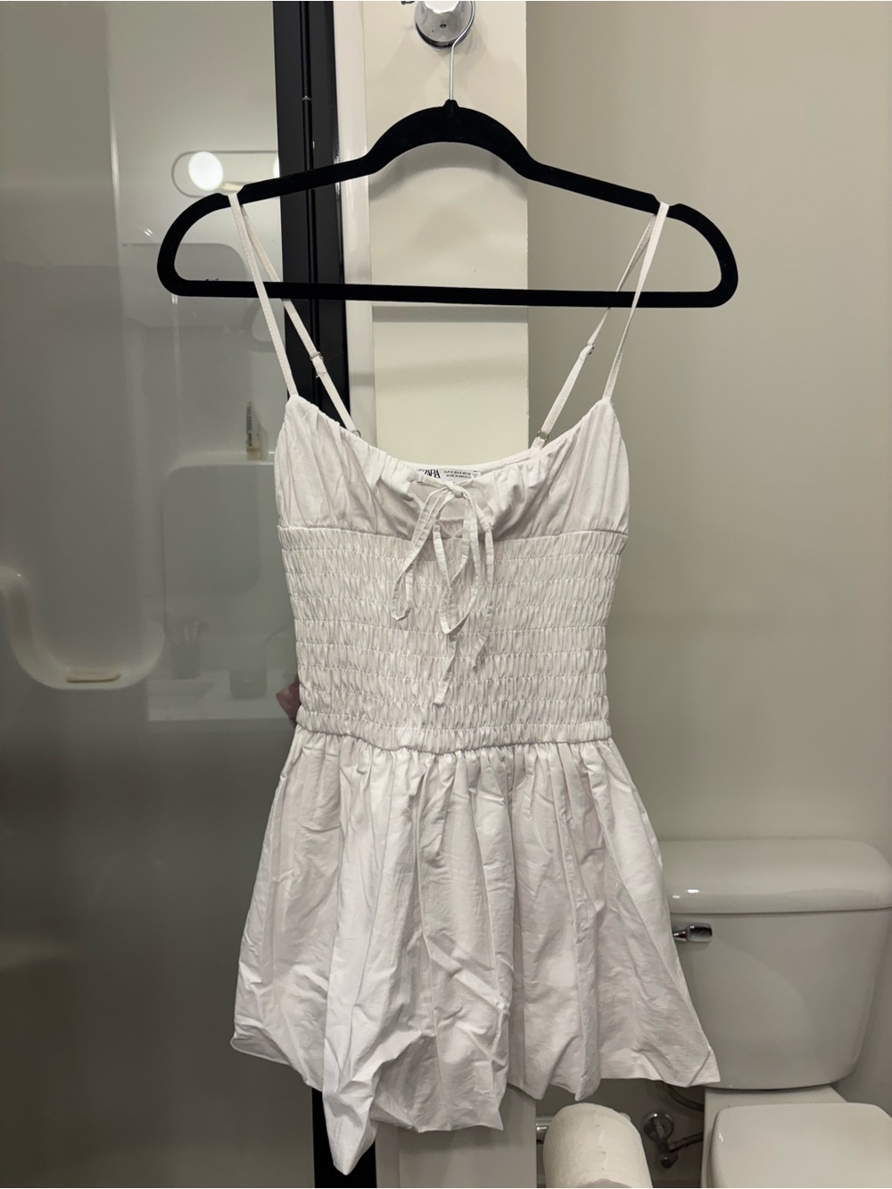 NWOT Zara White Mini Dress